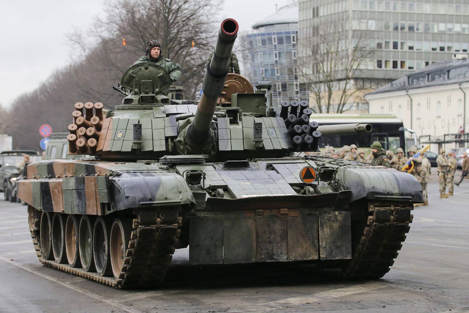 PT-91 Twardy tanks.