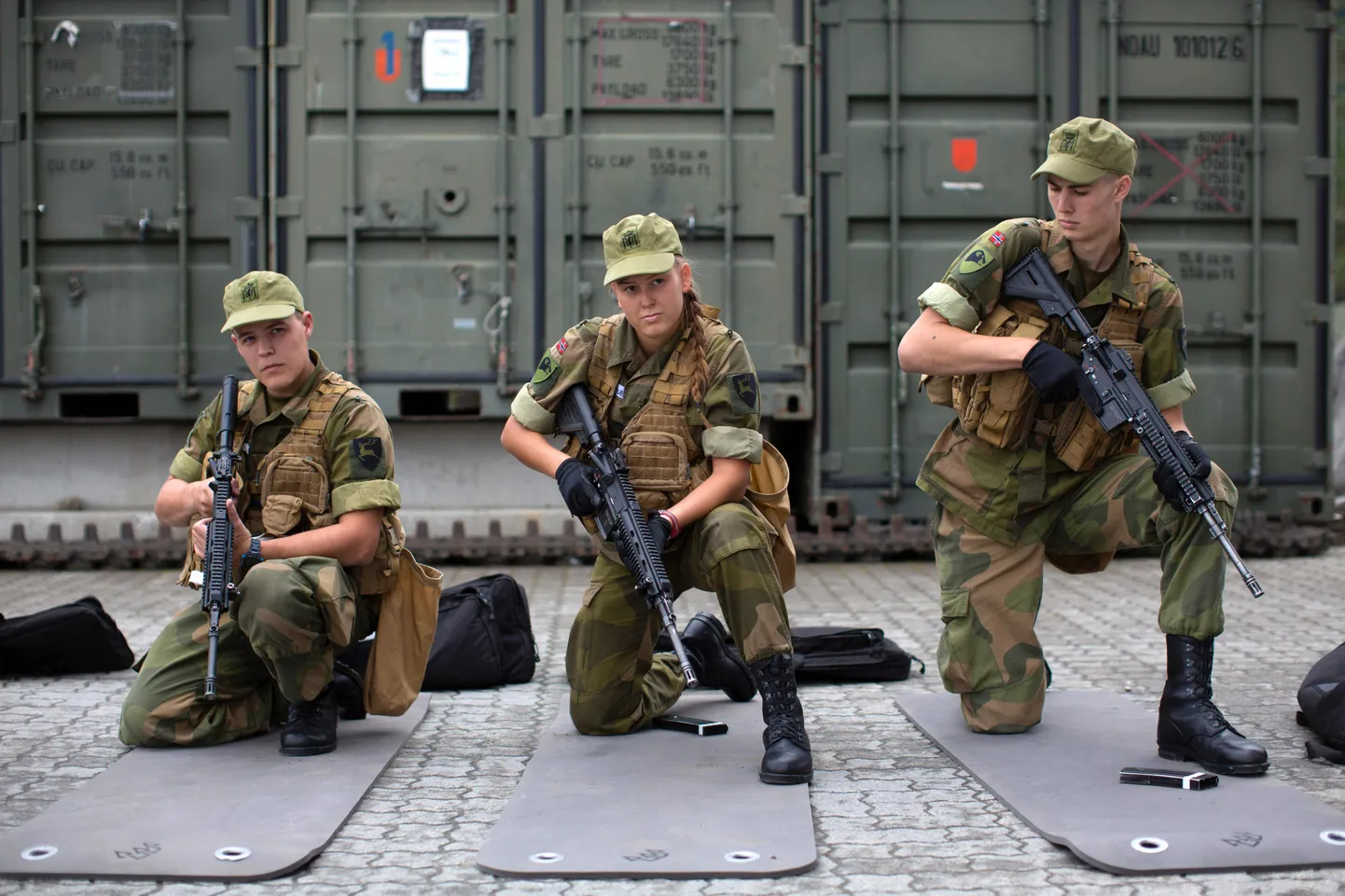 Norra sõjaväelased.