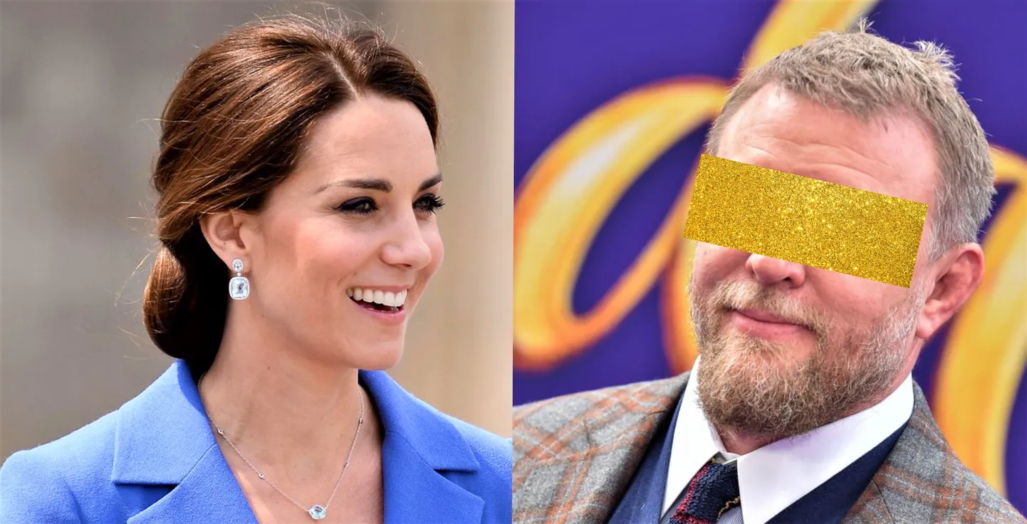 Kate Middleton ja tema sugulane.