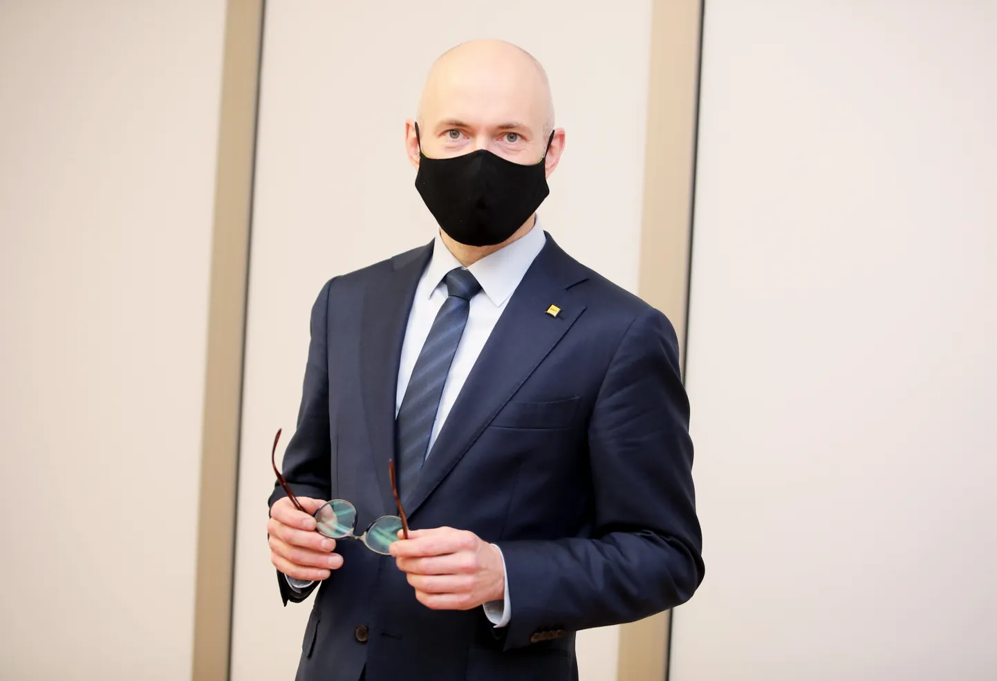 Veselības ministrs Daniels Pavļuts.