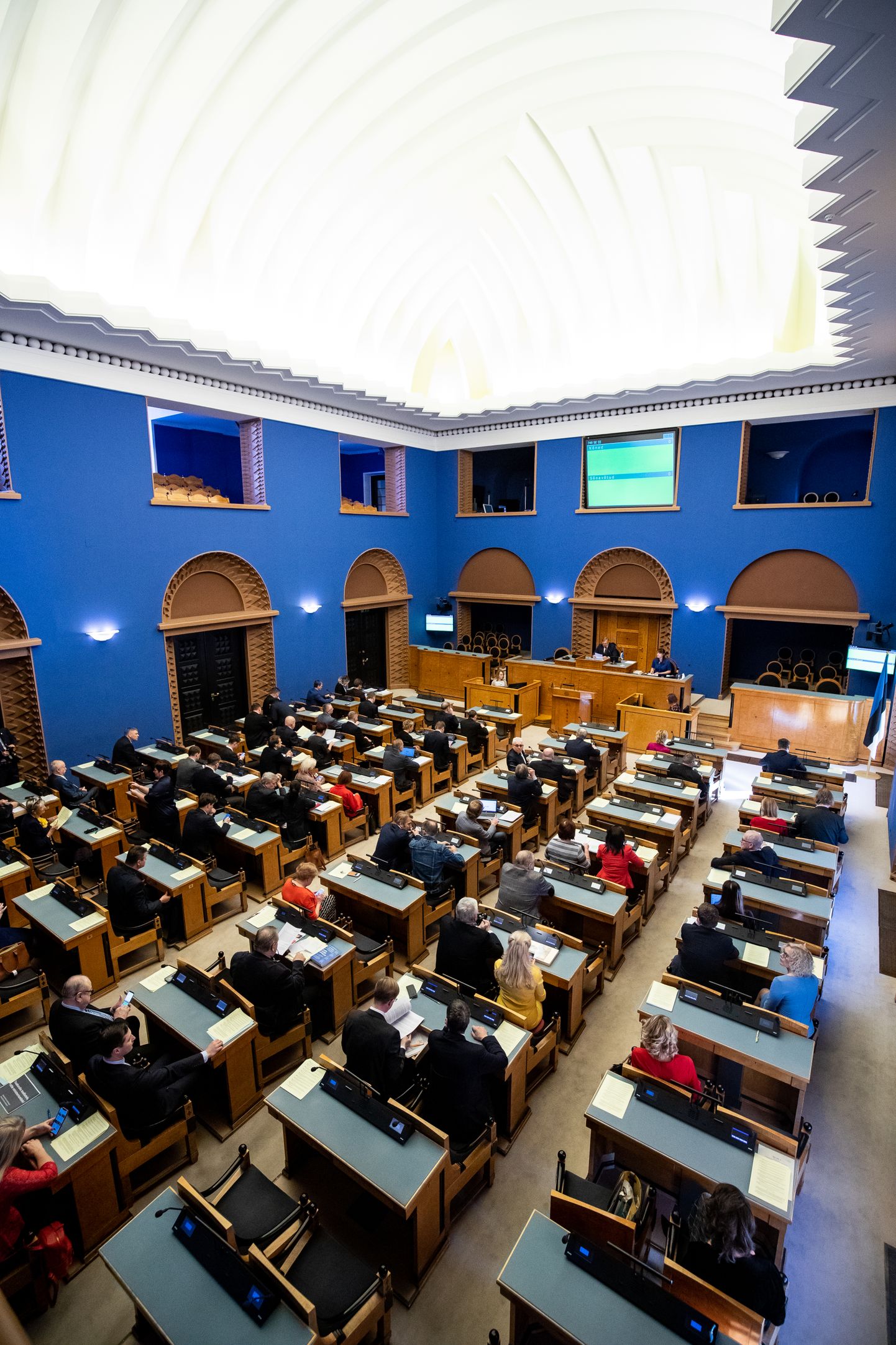 Riigikogu eelmise koosseisu viimane istung.