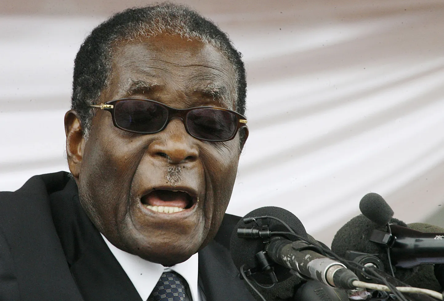 Zimbabwe president Robert Mugabe.