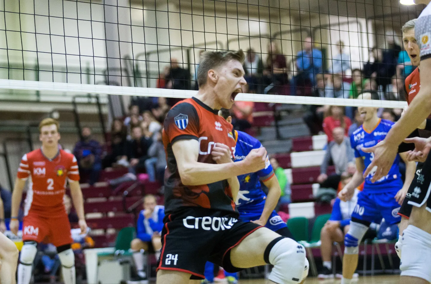 Oliver Orav tõi eilses liidrite lahingus Selverile 22 punkti.
