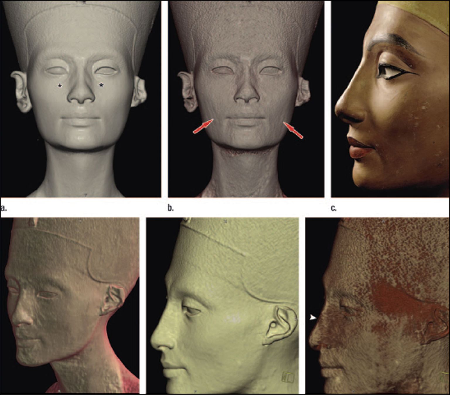 Nofretete büsti uurimisel paljastus, et kujul on kaks nägu