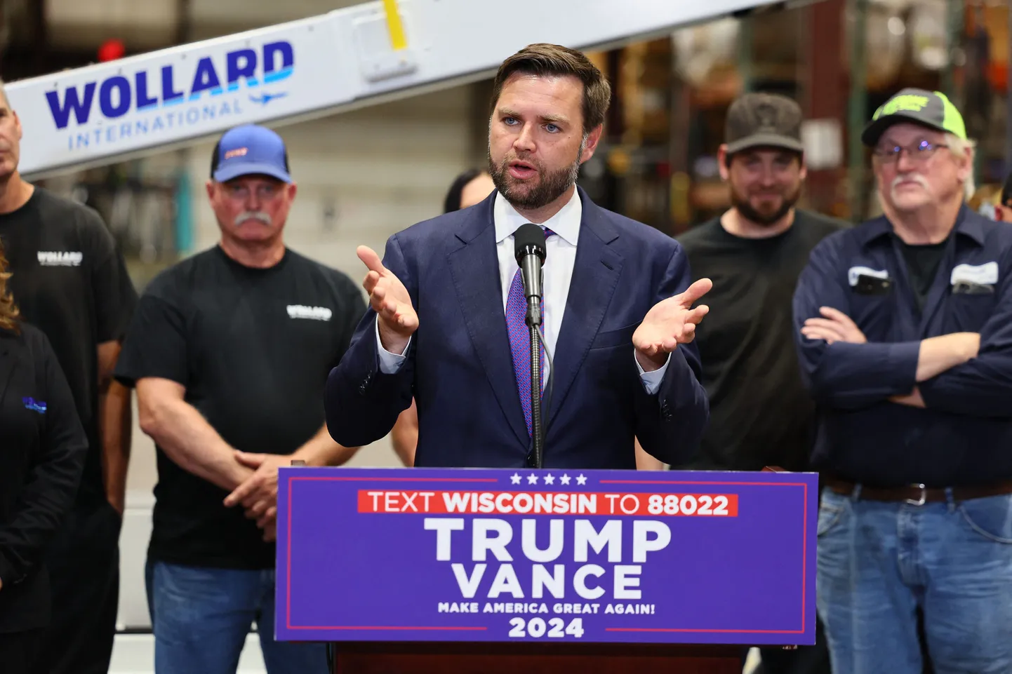 USA vabariiklaste asepresidendikandidaat J.D. Vance.
