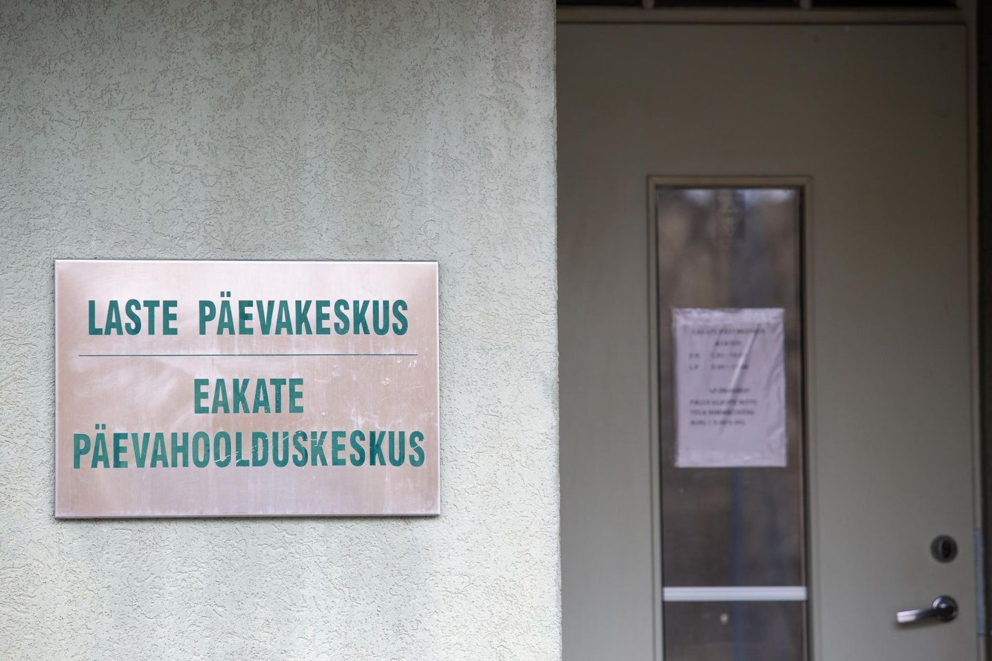 Nädala pärast Kaunase puiestee 22 laste päevakeskus enam ei tööta.
