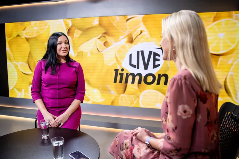 Оксана Яаксон в студии Limon LIVE-