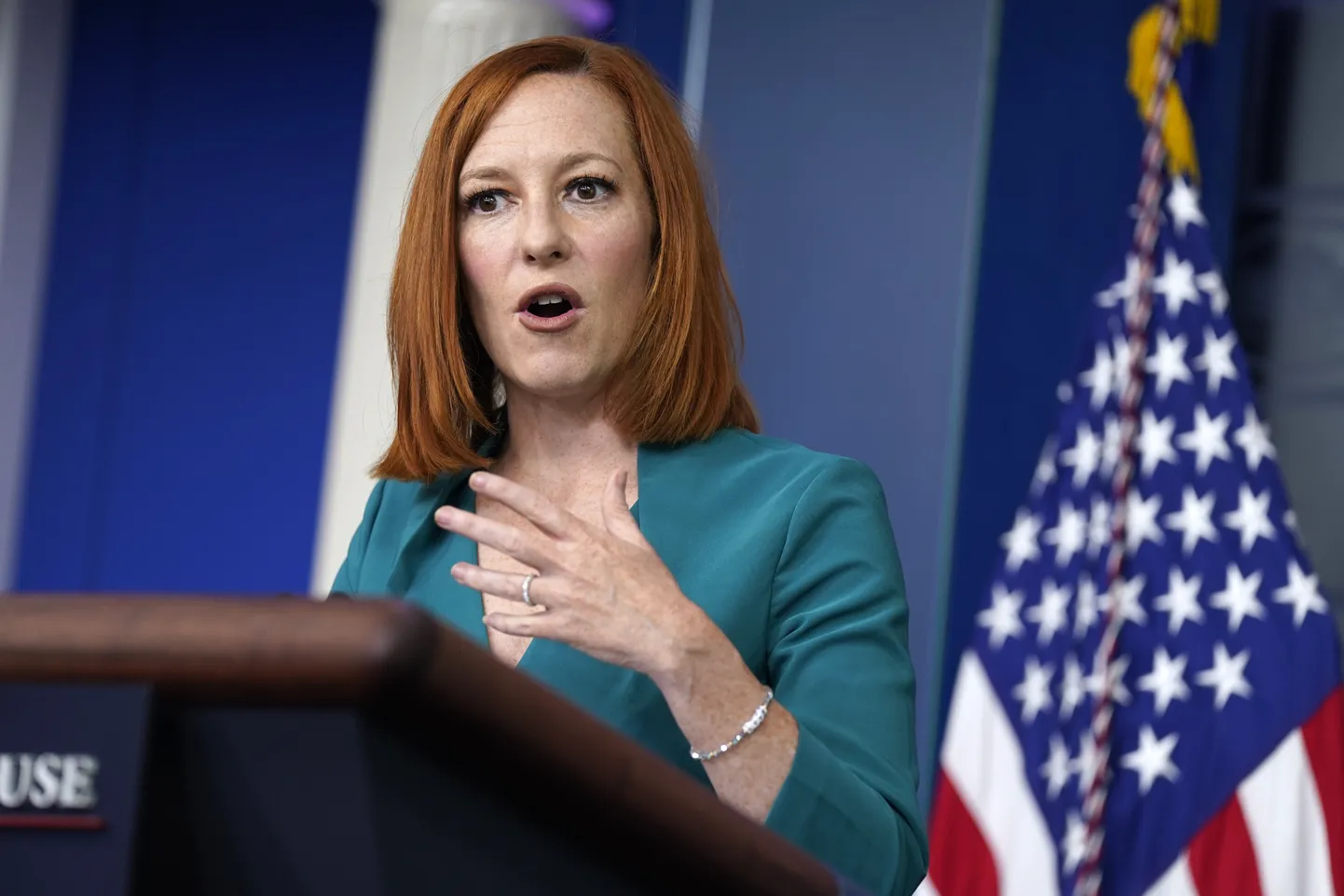 Valge Maja pressiesindaja Jen Psaki.