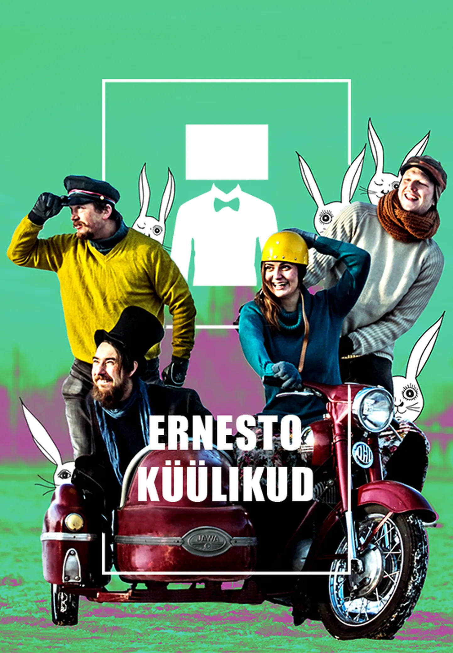 Kaija M Kalveti laste- ja koguperelavastus «Ernesto küülikud».