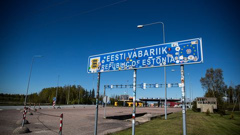 Хотел порыбачить: сотрудники PPA искали заблудившегося на эстонско-латвийской границе мужчину с помощью вертолета