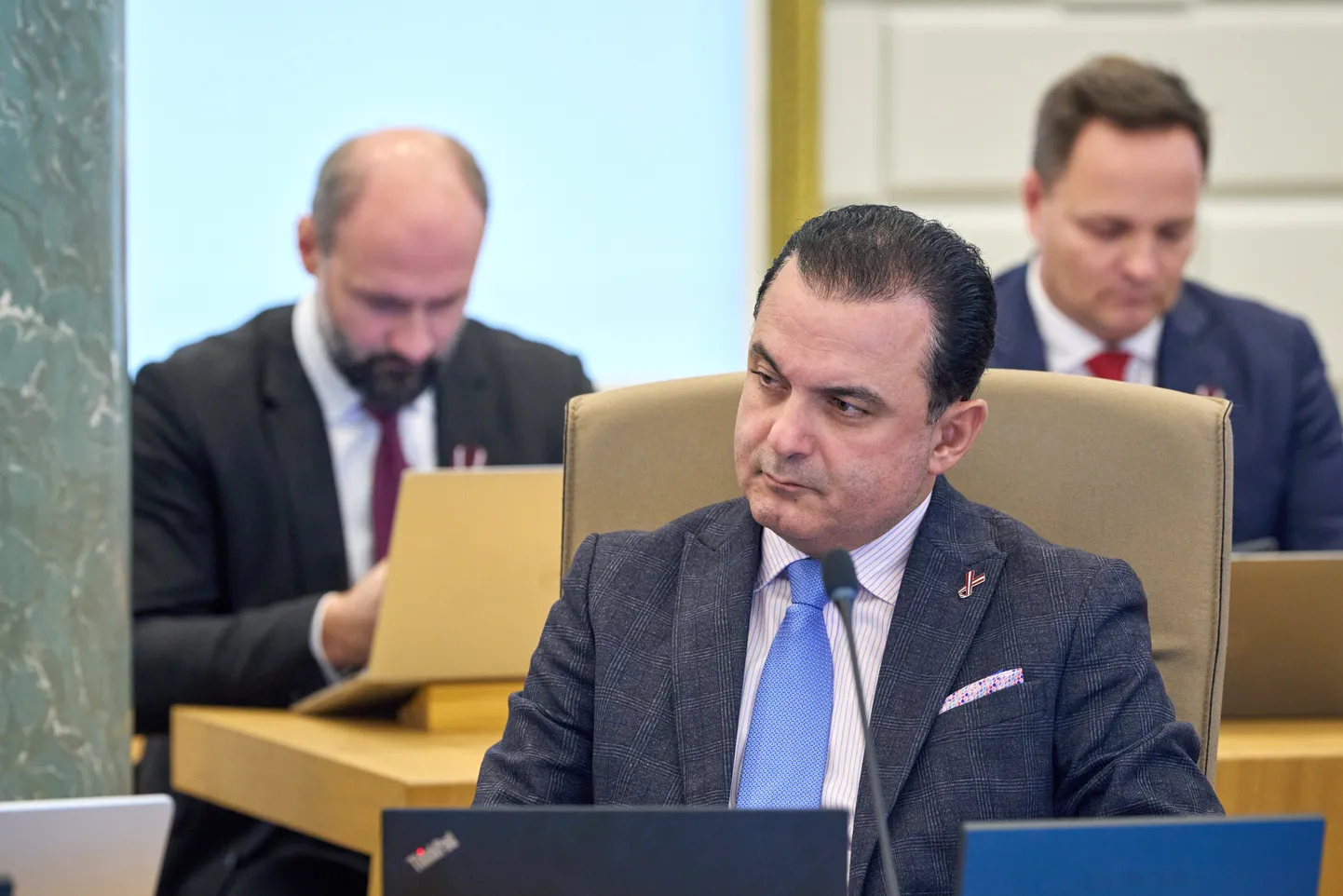 Veselības ministrs Hosams Abu Meri.