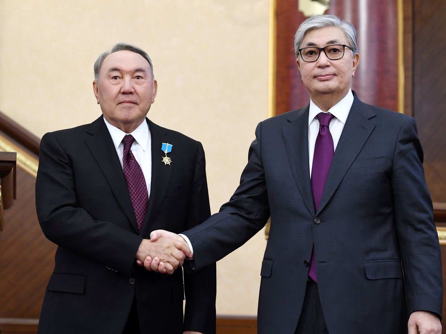 Нурсултан Назарбаев и Касым-Жомарт Токаев.