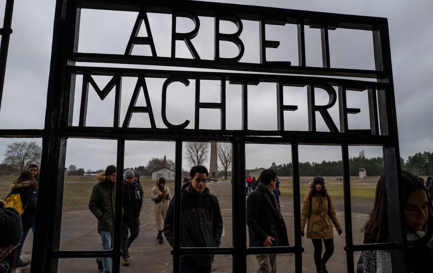 Endise Sachsenhauseni koonduslaagri värav.