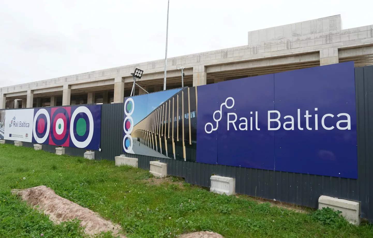 Строительство станции Rail Baltica и сопутствующей инфраструктуры в Рижском аэропорту
