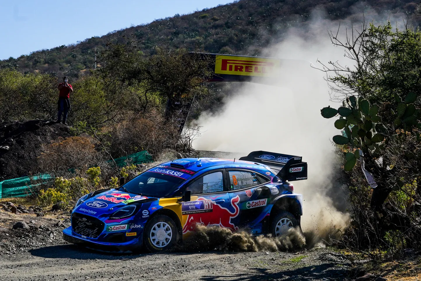 Ott Tänak ja Martin Järveoja Mehhiko rallil.