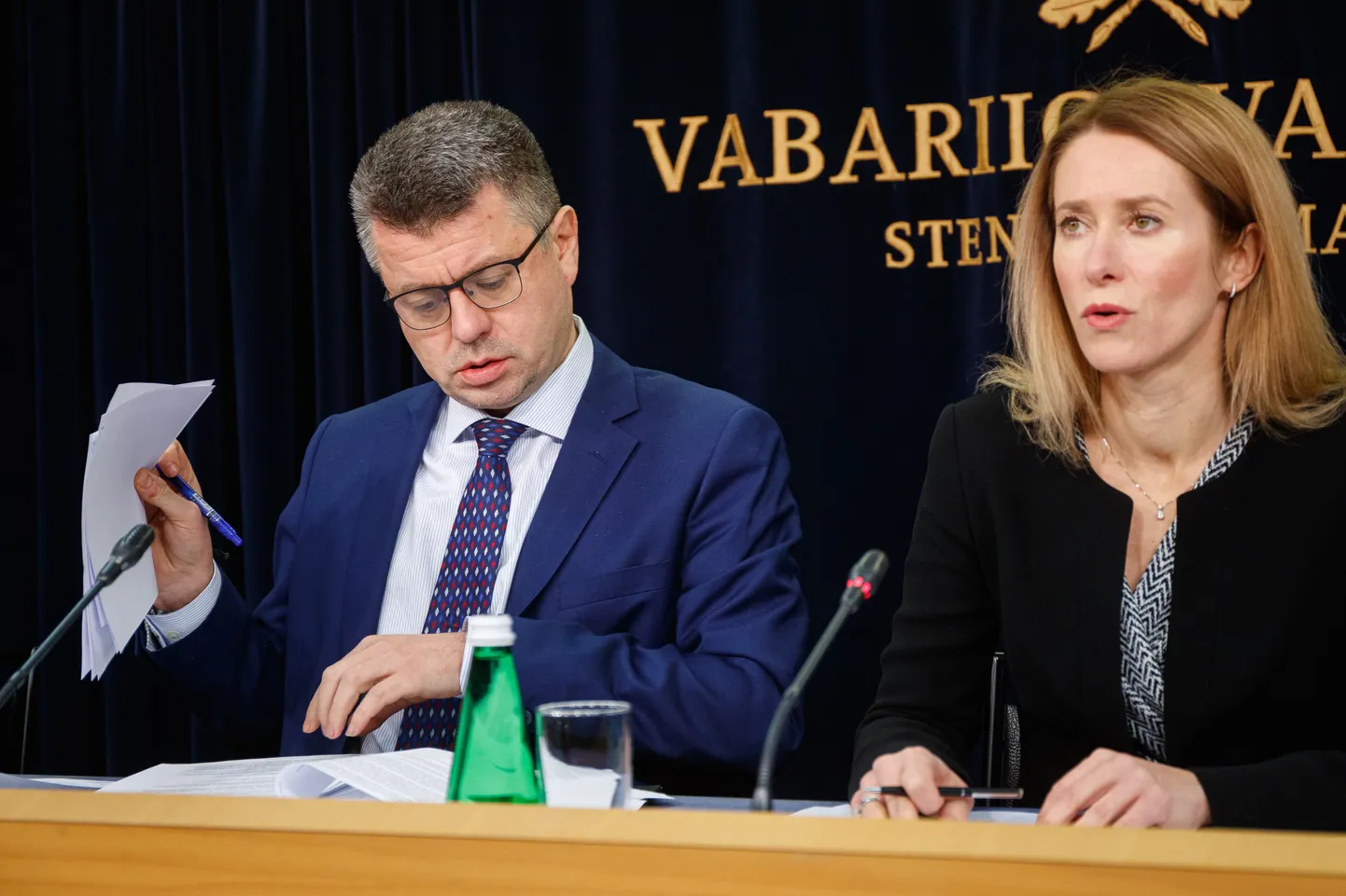 Peaminister Kaja Kallas ja välisminister Urmas Reinsalu.