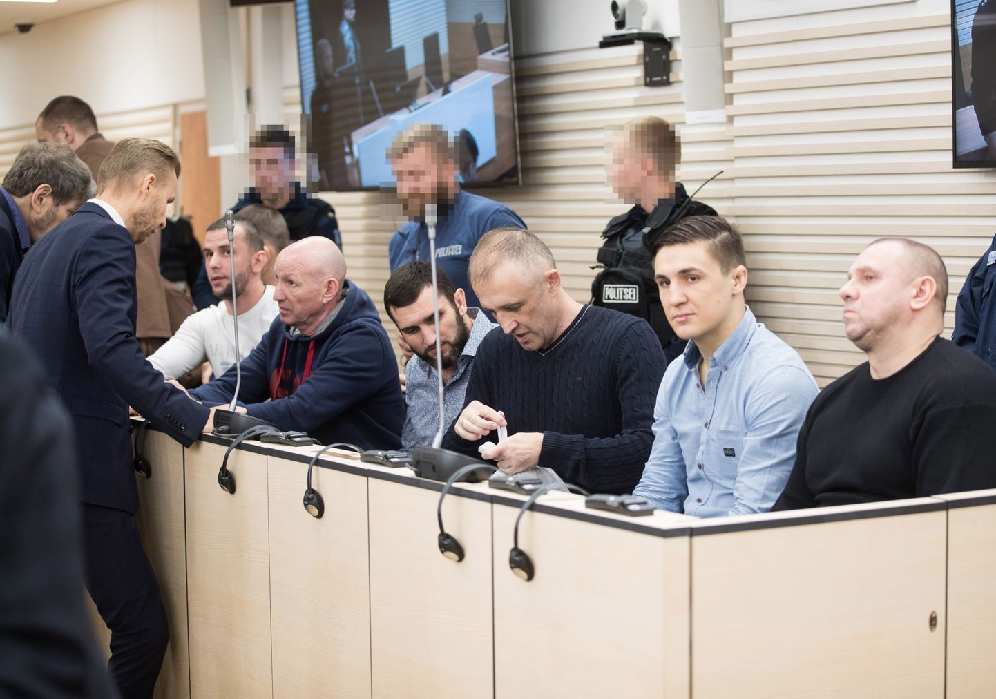 Кемеровская группировка в суде.
