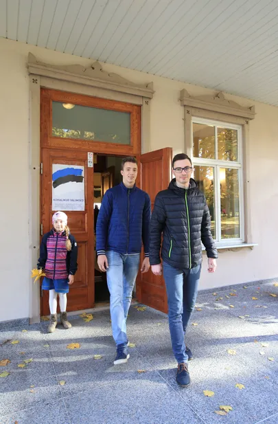 Ülenurmes. Vennad Silver ja Aleks Tabo./ Margus Ansu