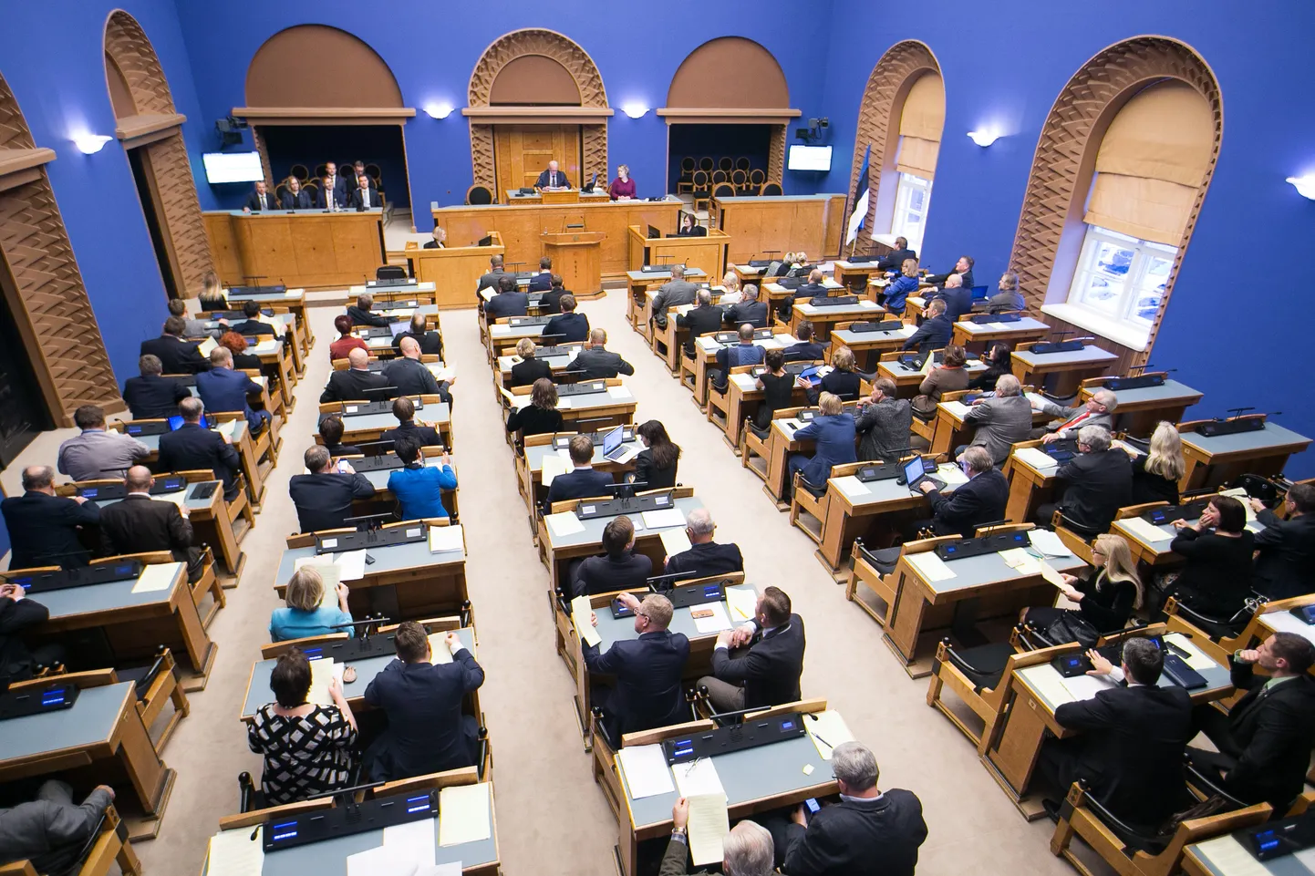 Riigikogu. Foto on illustratiivne.