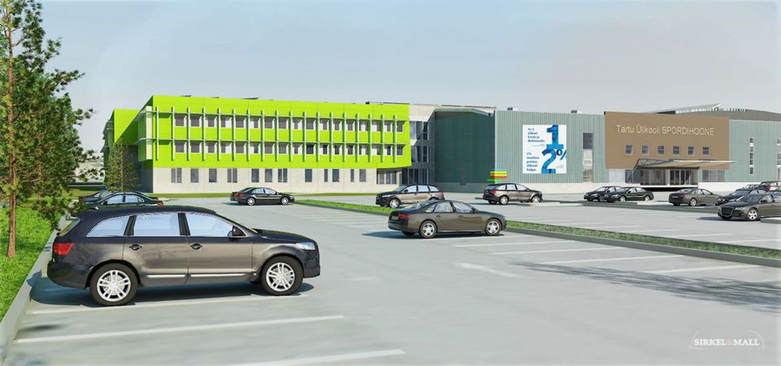 Tartu ülikooli spordihoone peab sarikapidu