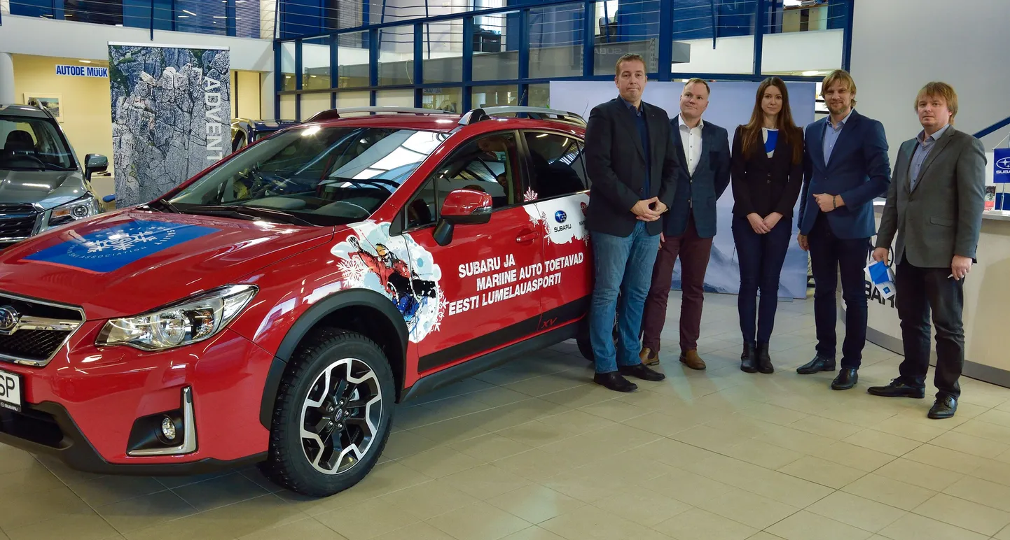 Subaru toetab lumelauasporti ja freestyle-suusatamist.