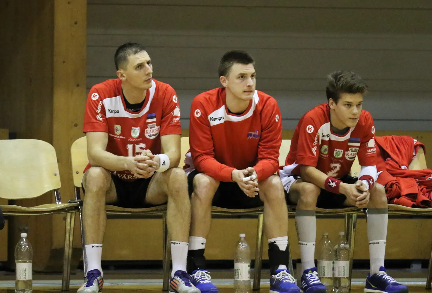 Põlva Serviti mängijad.