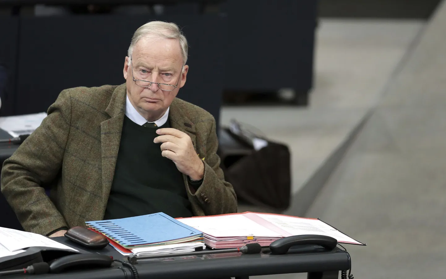 Alexander Gauland, erakonna Alternatiiv Saksamaale (AfD) parlamendifraktsiooni juht.
