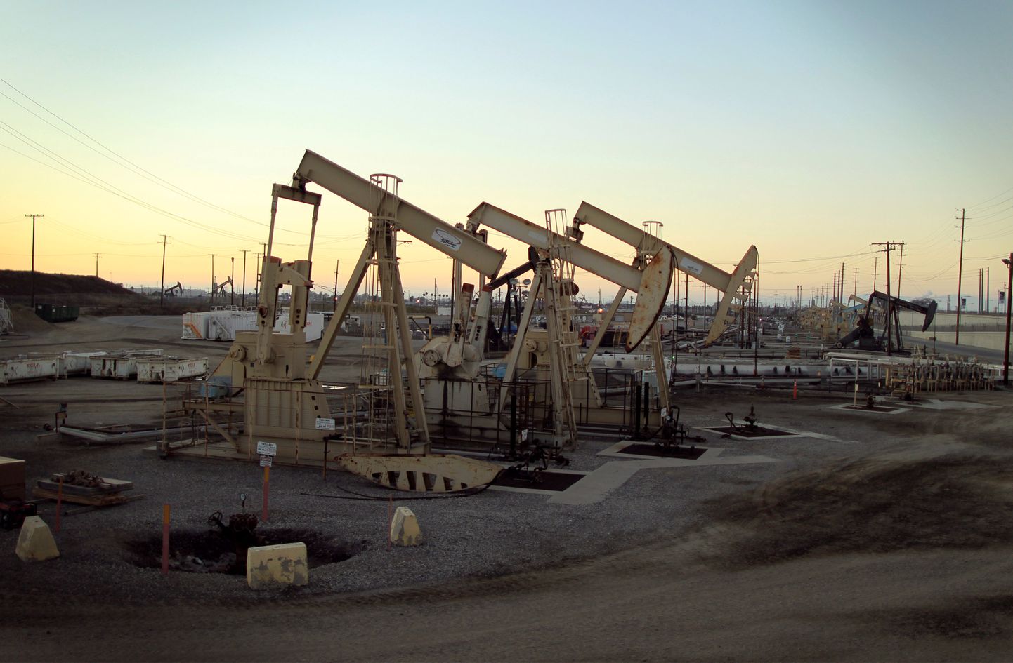 Naftapumbad Californias, USAs.