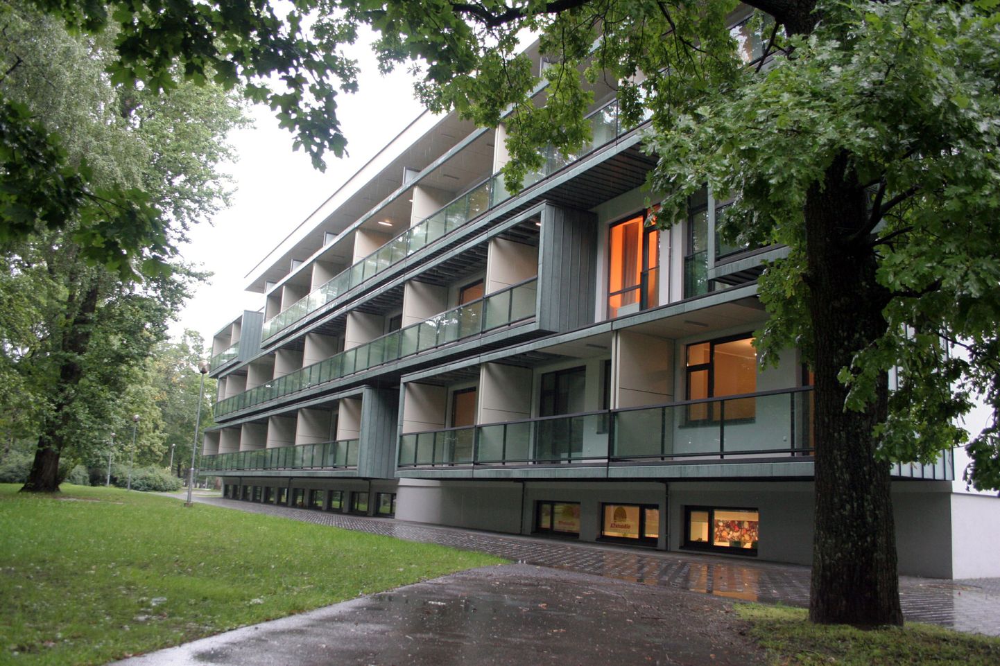 OÜ Pärnu Vanapark rajas Jalaka tänavale korterelamu.