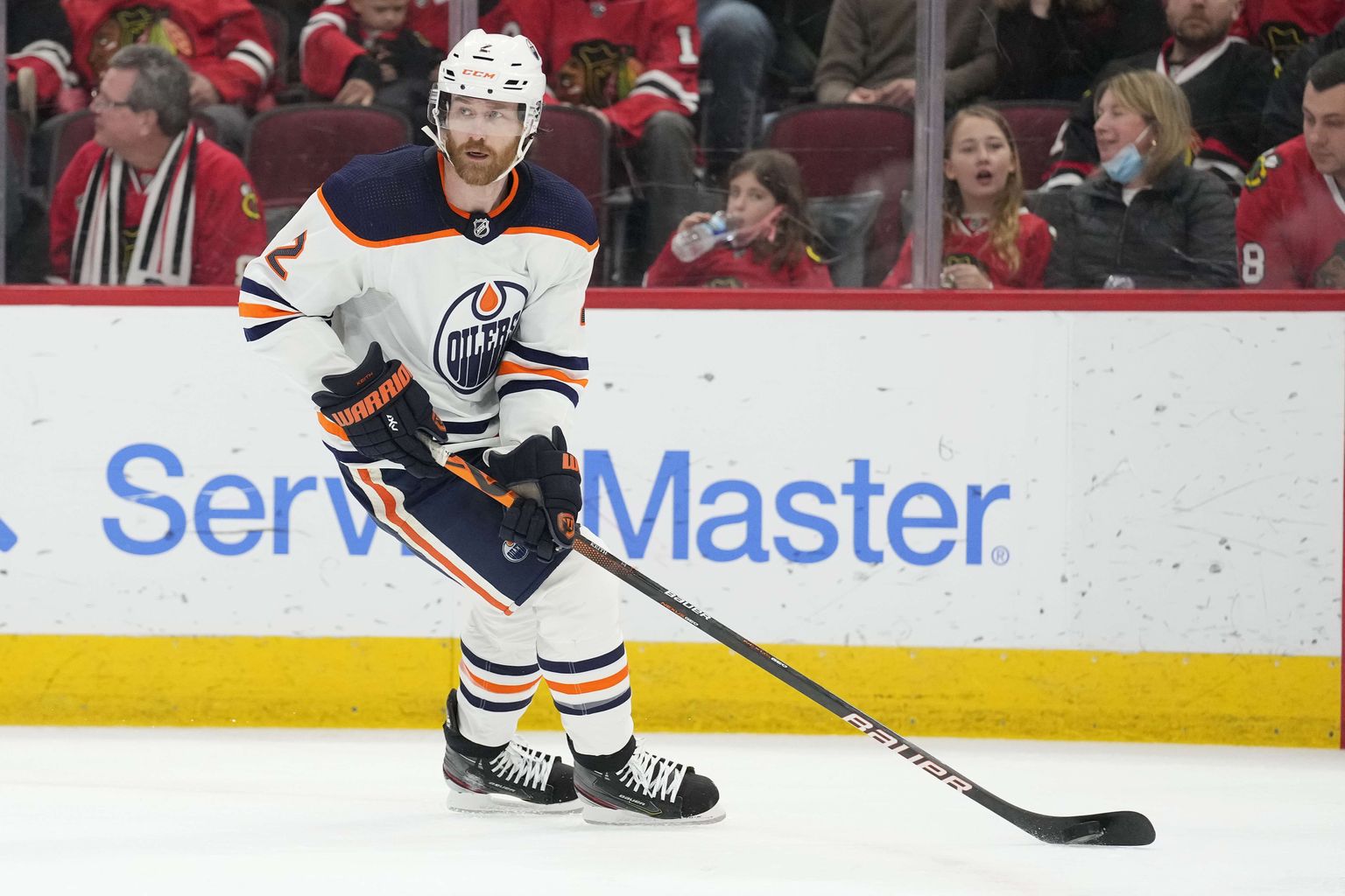 NHL komandas Edmontonas "Oilers" aizsargs trīskārtējais Stenlija kausa ieguvējs Dankans Kīts.
