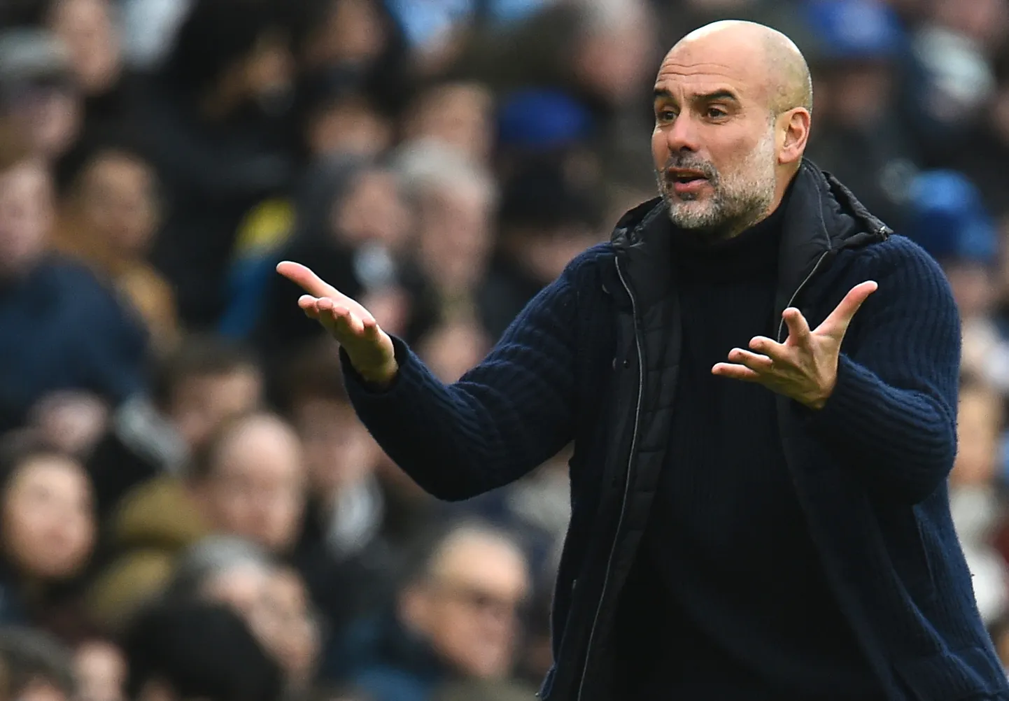 City peatreener Pep Guardiola.
