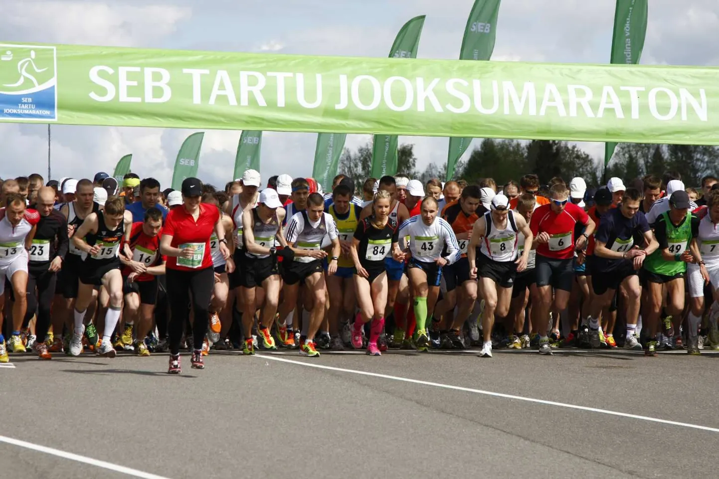 Jooksumaraton tõi kokku tuhandeid spordisõpru.