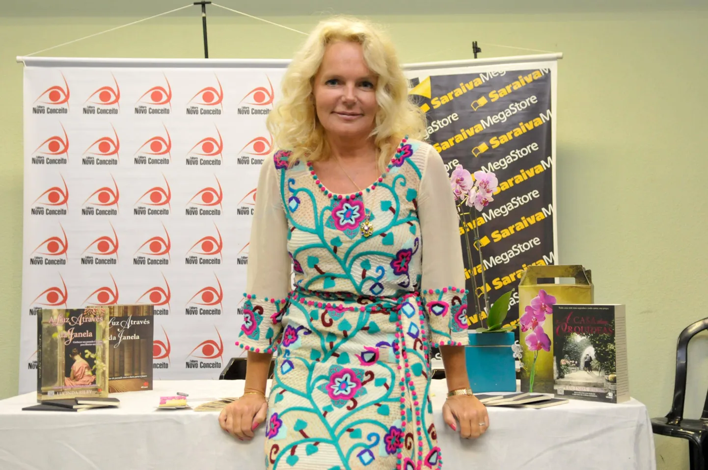 Lucinda Riley (1965-2021).
