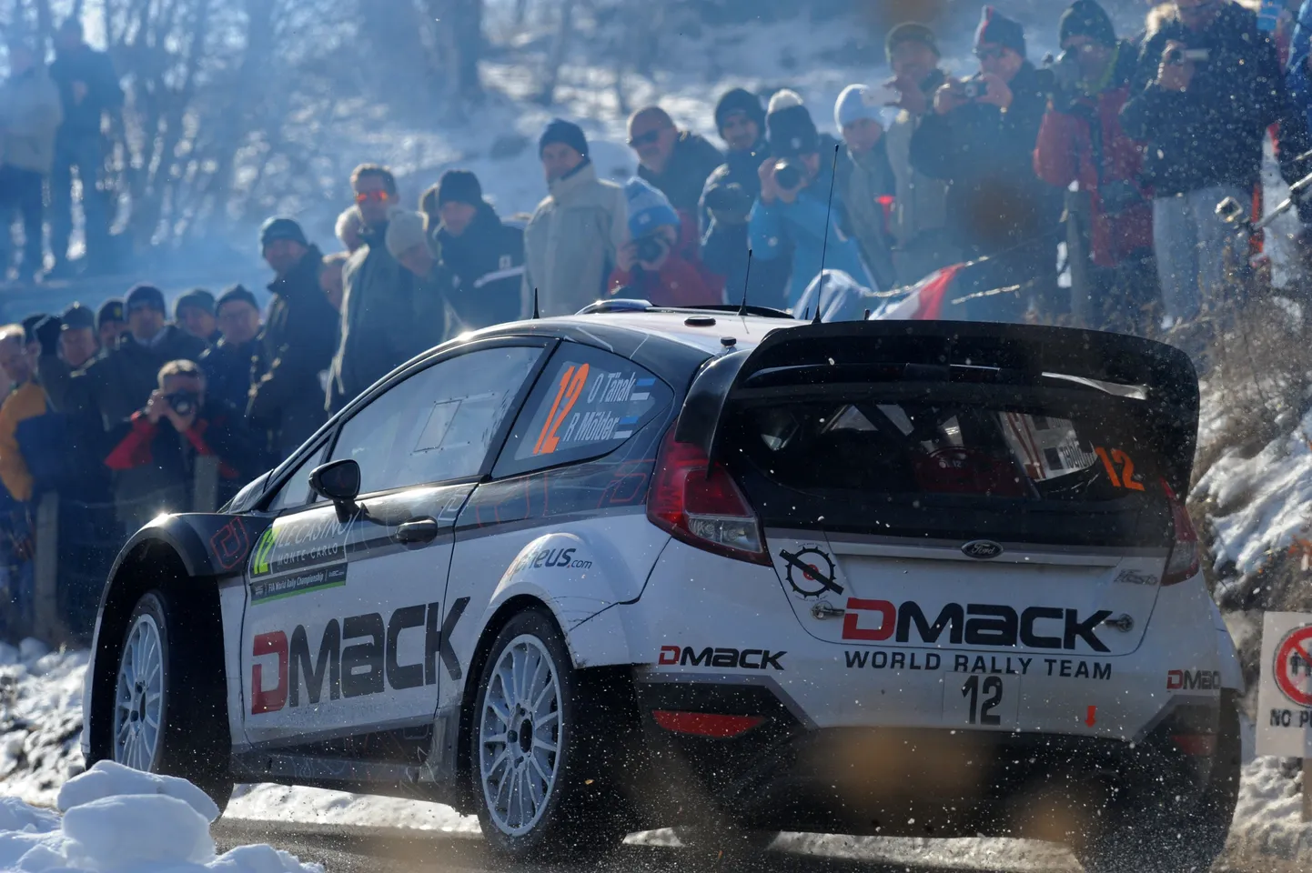 Ott Tänak eelmise aasta Monte Carlo rallil.