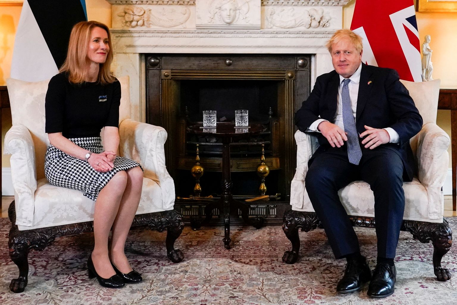 Peaminister Kaja Kallas kohtus nädala alguses Suurbritannia peaministri Boris Johnsoniga.