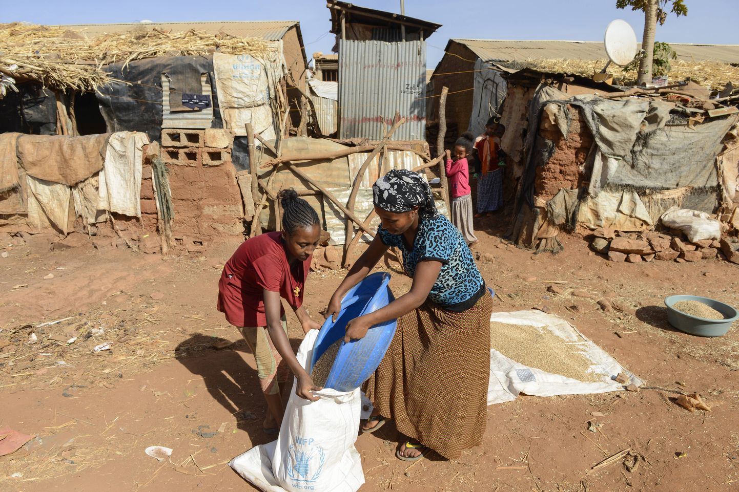 Mai Ayni pagulaslaager Etioopias.