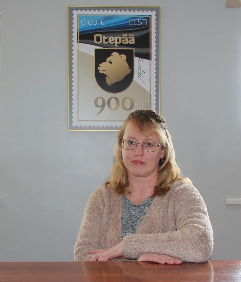 Otepää vallavalitsuse uus sotsiaaltöötaja Pille Plinte.