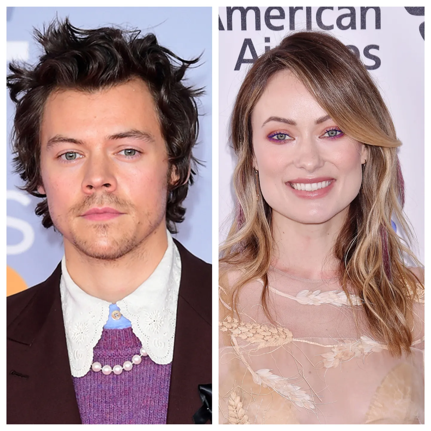 Vasakul Harry Styles, paremal Olivia Wilde.