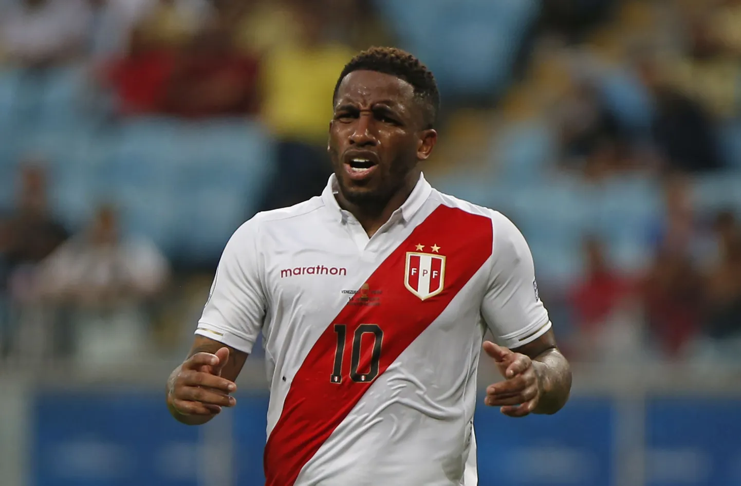 Jefferson Farfan Peruu koondise särgis.