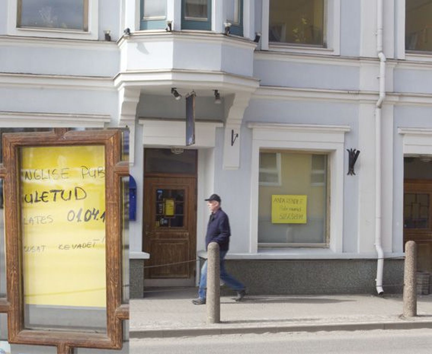Tallinna tänaval asuv Inglise pubi.