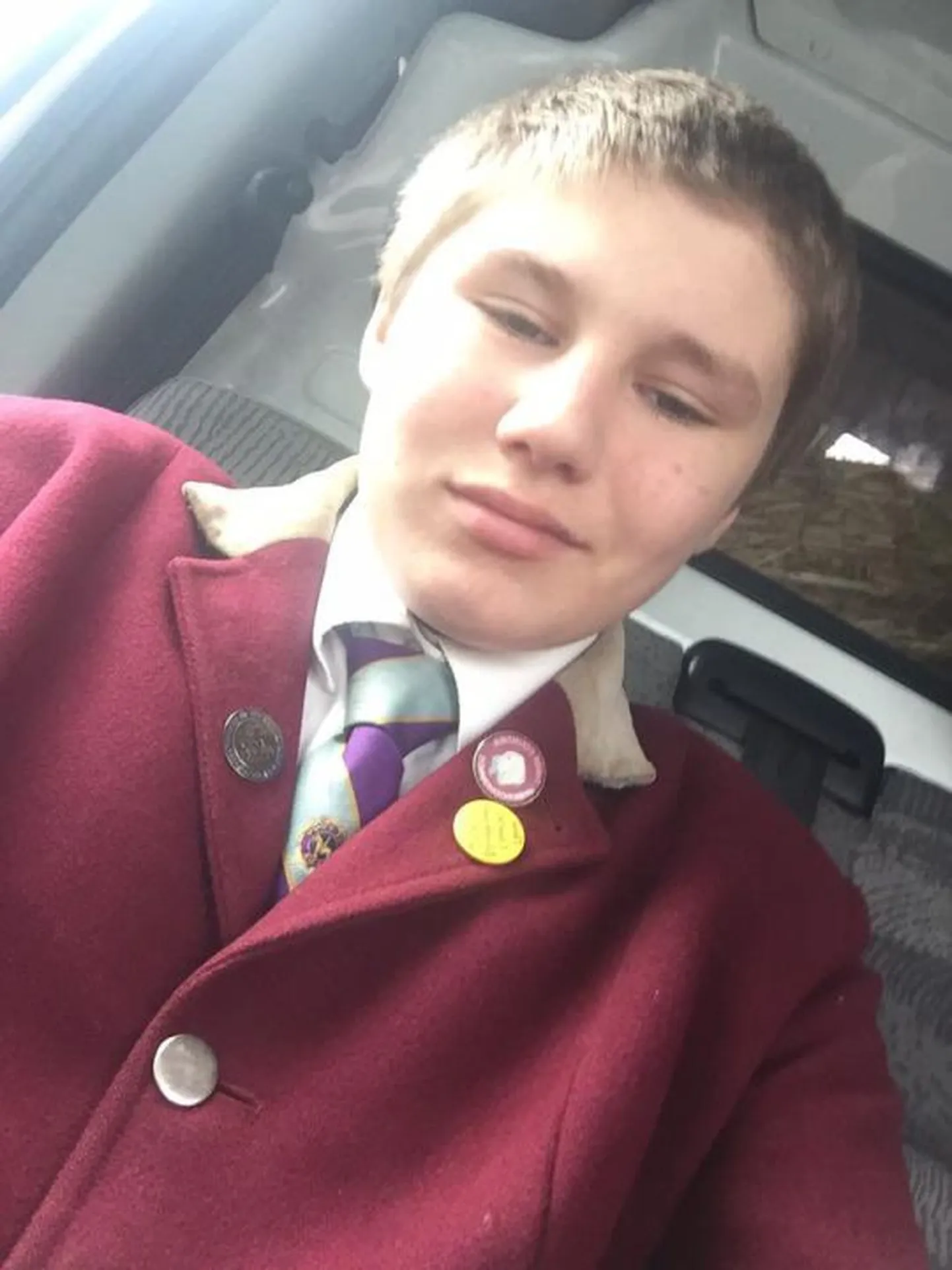 14-aastane Bradley John