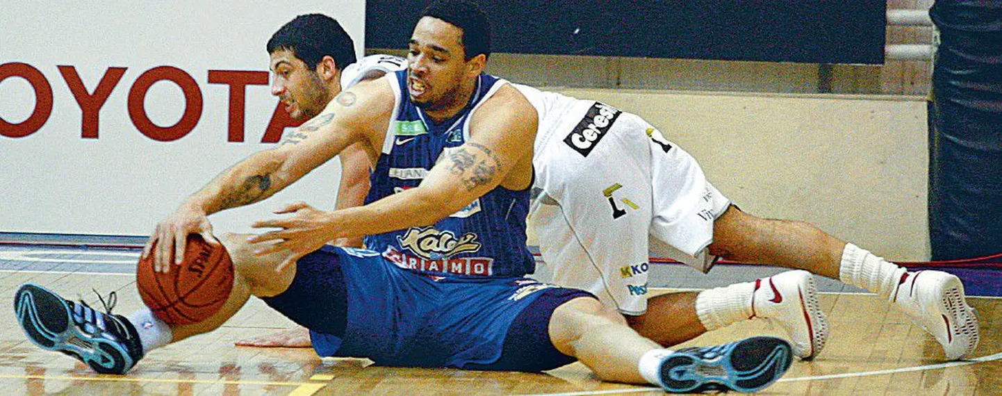 Kevin Lyde (ees) ja Giorgi Tsintsadze.