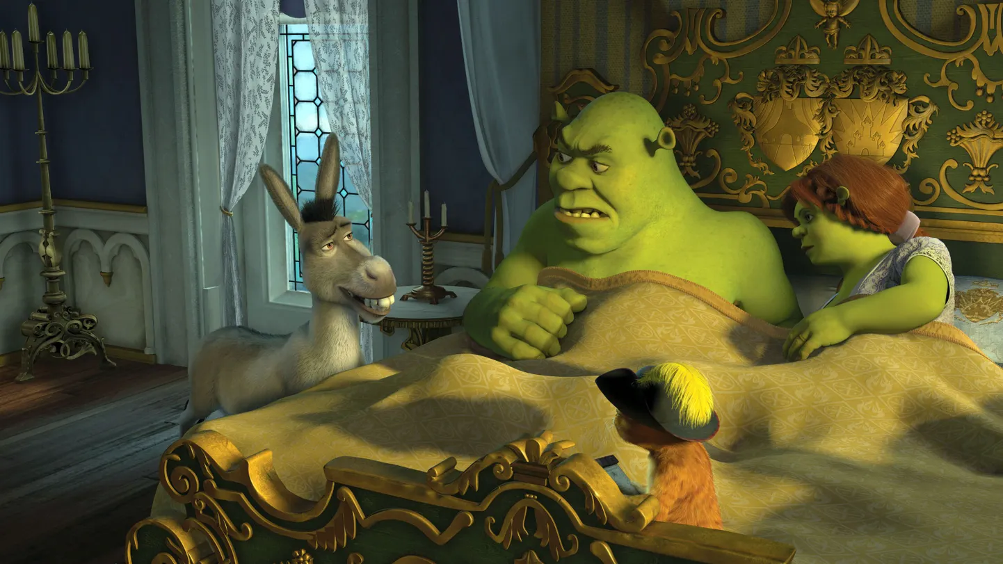Kaader animafilmist «Shrek Kolmas».
