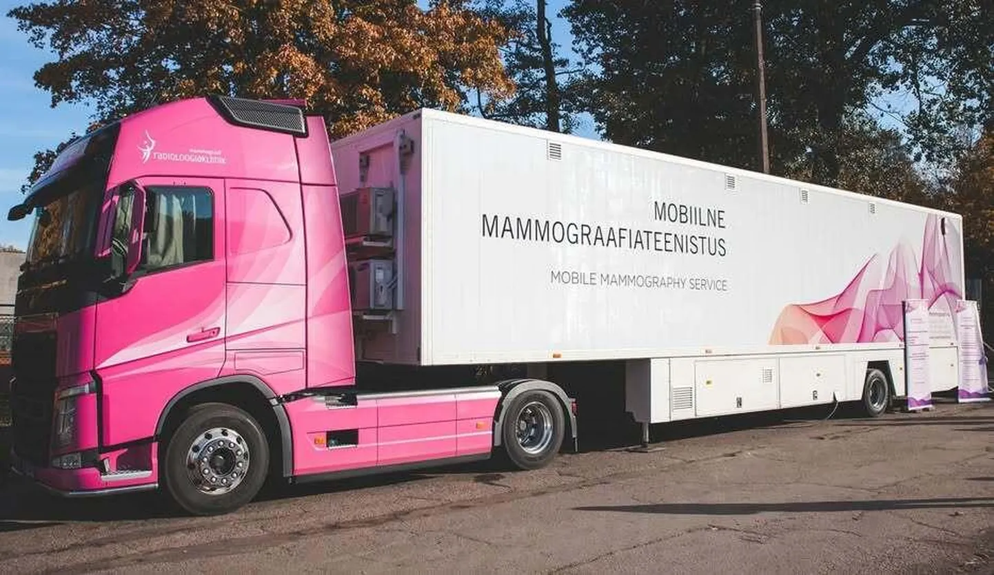 AS-i Mammograaf mammograafiabuss peatub rinnavähi sõeluuringute tegemiseks peagi Rakveres.