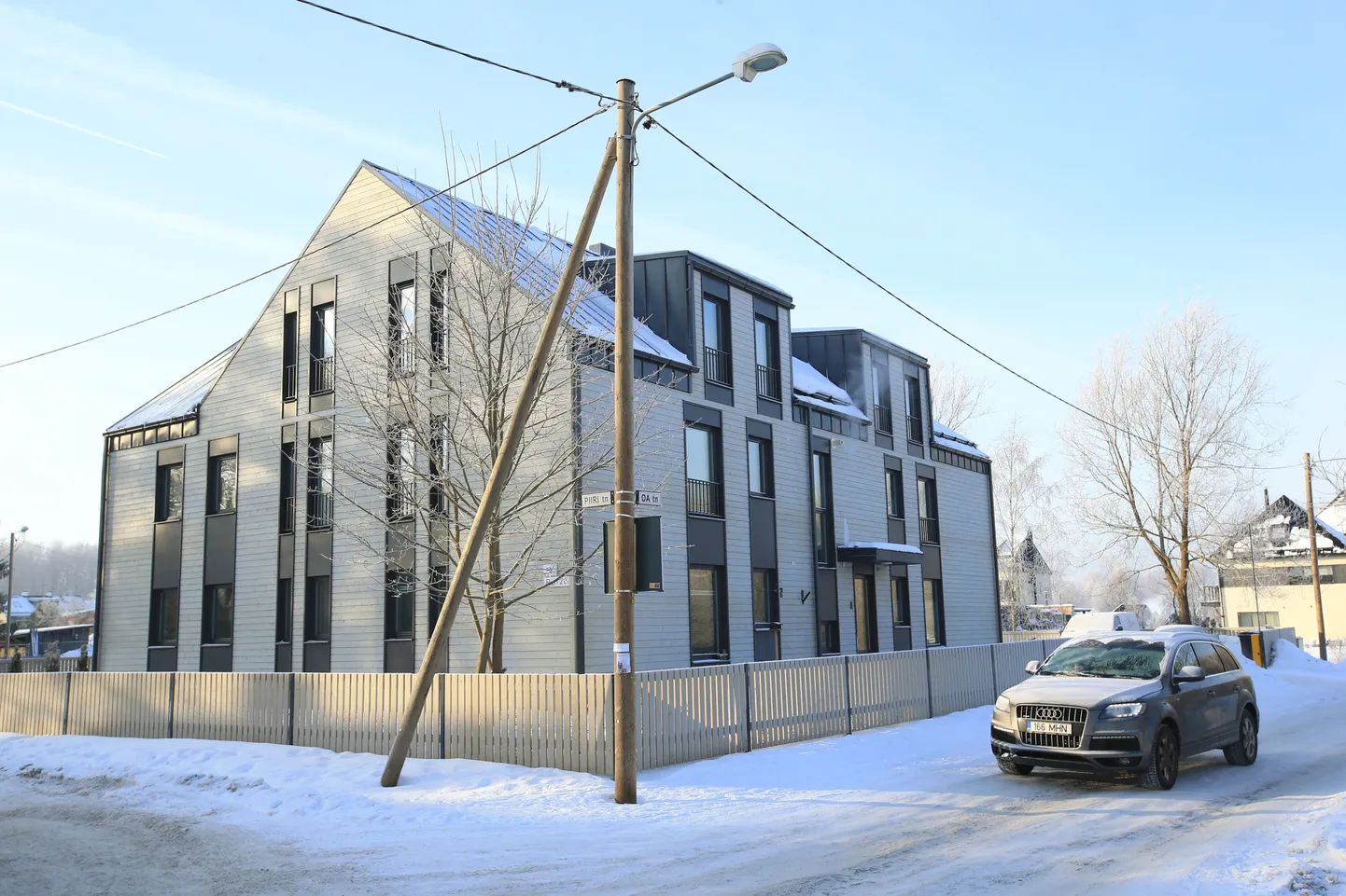 Uus korterelamu Tartus.