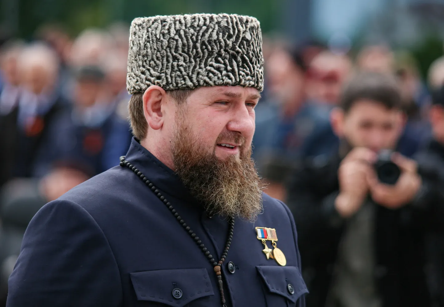 Tšetšeenia juht Ramzan Kadõrov.