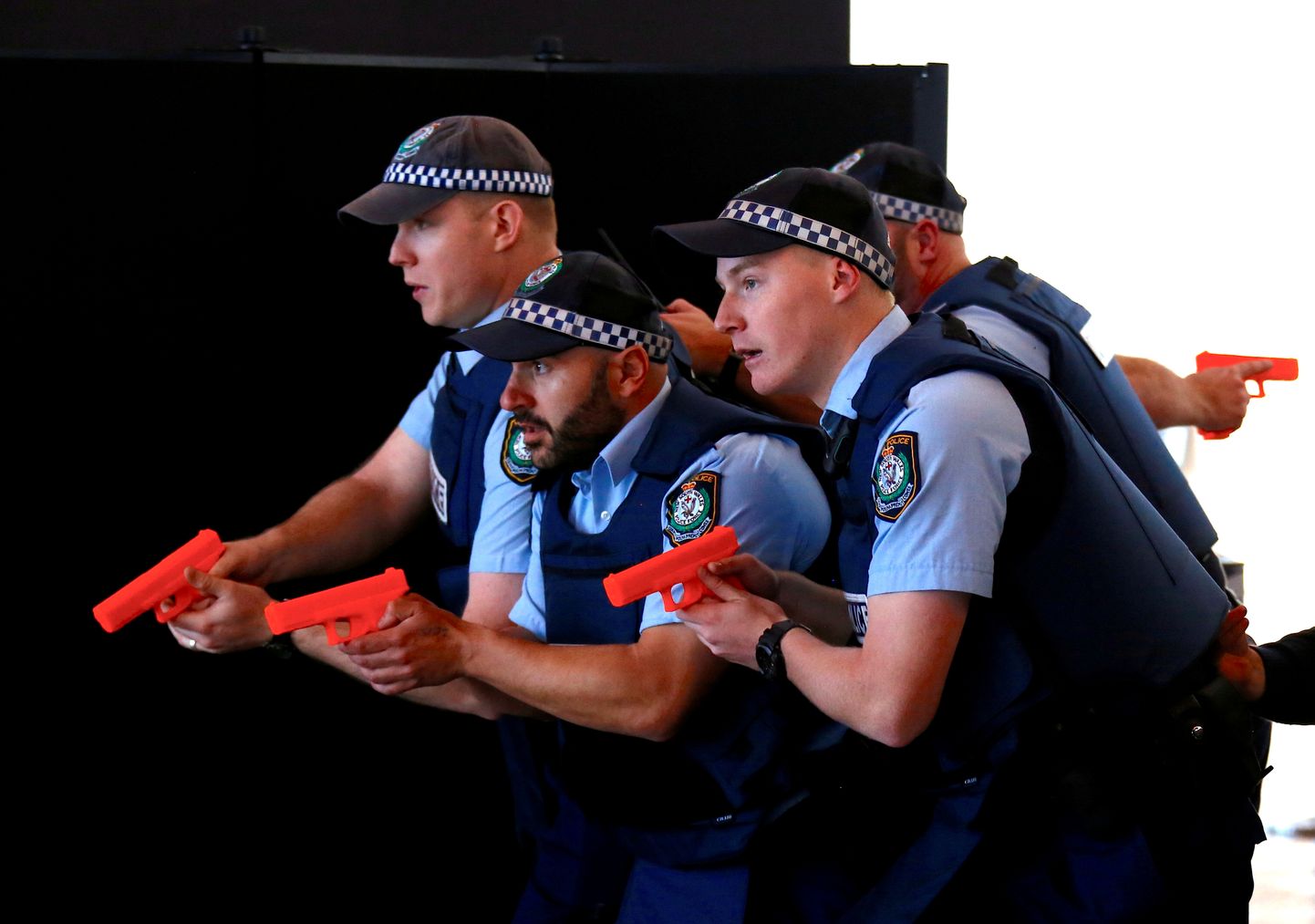Austrālijas policistu mācības. Ilustratīvs attēls