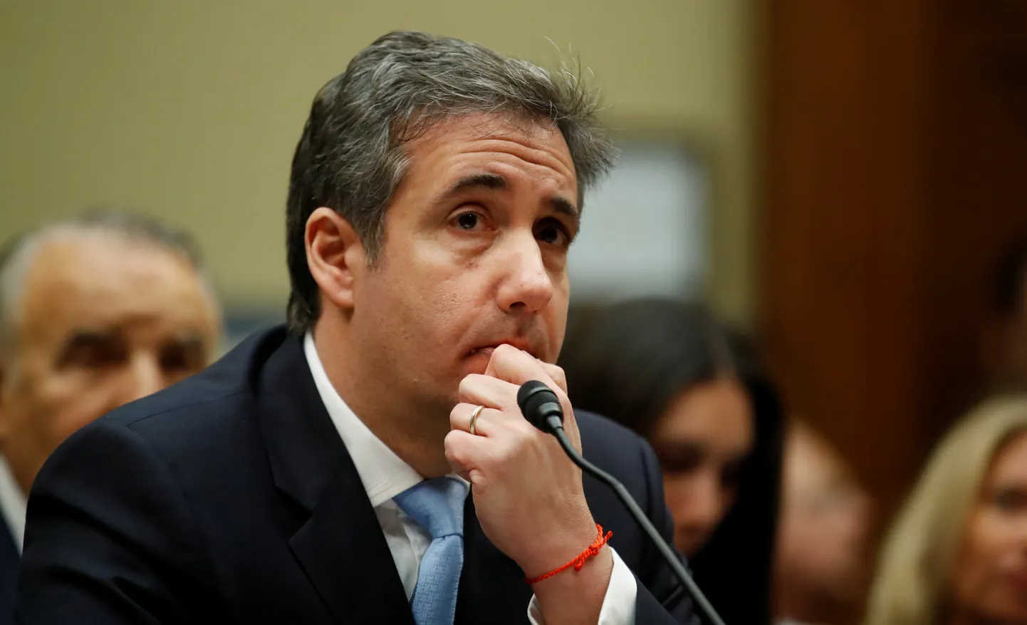 USA presidendi Donald Trumpi eksadvokaat Michael Cohen täna Kongressi esindajatekoja järelevalve- ja reformikomitee ees.