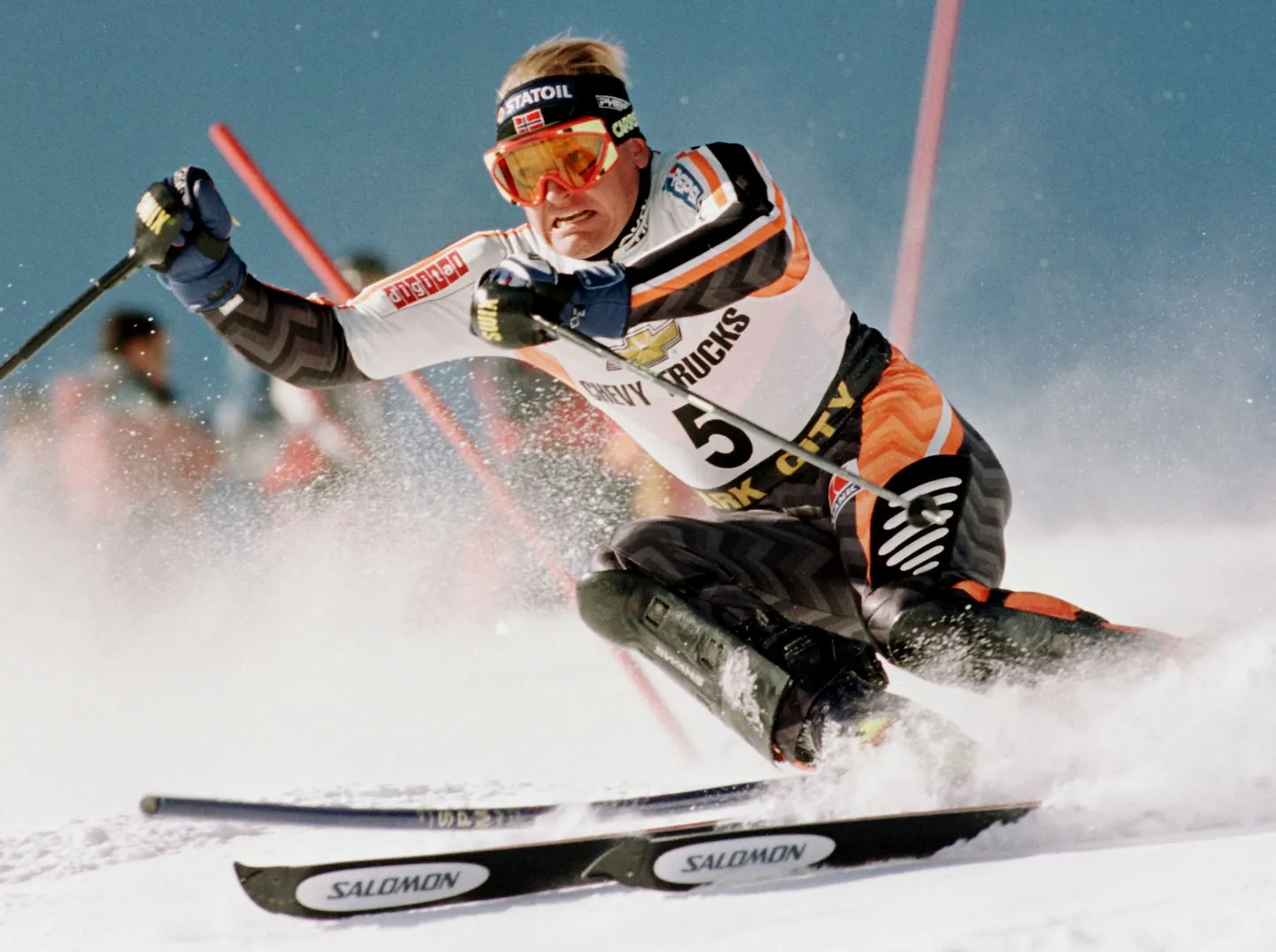 Norra mäesuusataja Finn Christian Jagge 1997. aastal USA MK-etapil.