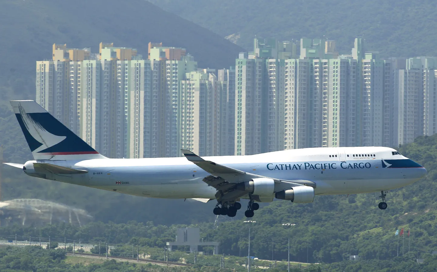 Cathay Pacific Airways.